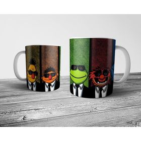 Pixxa Reservoir Dogs Muppets Edi Büdü Kermit Kupa Bardak