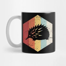 Pixxa Retro 70S Echidna Kupa Bardak