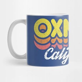 Pixxa Retro Oxnard California Kupa Bardak