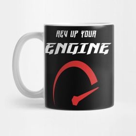Pixxa Rev Up Your Engine Kupa Bardak