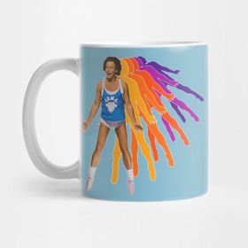 Pixxa Richard Simmons Retro Sweatin' Fanart Kupa Bardak