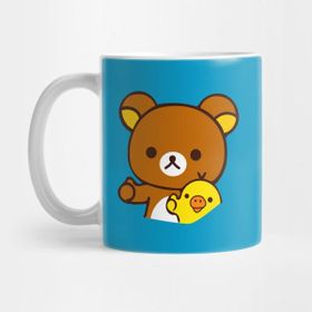 Pixxa Rilakkuma Sevimli Ayı Kupa Bardak