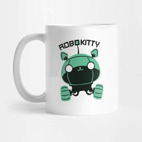 Pixxa Robo Kitty Kedi Kupa Bardak