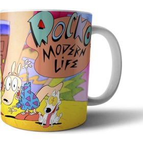 Pixxa Rockos Modern Life Model 1 Kupa Bardak