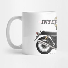 Pixxa Royal Enfield Interceptor 650 18 Orange Sl Kupa Bardak