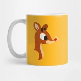 Pixxa Rudolph The Red-Nosed Reindeer Rudolph Kupa Bardak