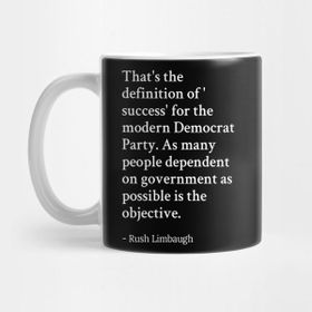 Pixxa Rush Limbaugh Quote Kupa Bardak