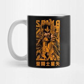 Pixxa Sagittarius Seiya Saint Seiya Anime Otaku Design Kupa Bardak