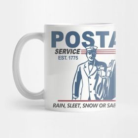 Pixxa Save The Usps - Delivering Mail Through Rain, Sleet, Snow Kupa