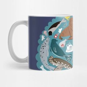 Pixxa Seal Mandala Kupa Bardak