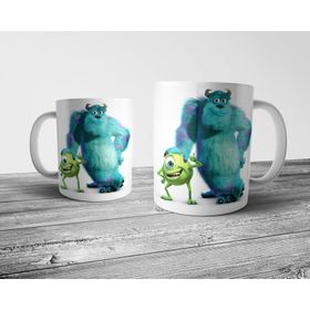 Pixxa Sevimli Canavarlar Monsters Inc Model 3 Kupa Bardak