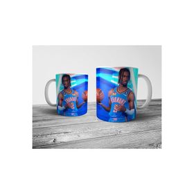 Pixxa Shai Gilgeous-Alexander Oklahoma City Thunder Nba Model 1 Kupa Bardak
