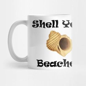 Pixxa Shell Yeah, Summer Pun Design Kupa Bardak