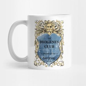 Pixxa Sherlock Holmes The Diogenes Club Kupa Bardak
