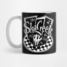 Pixxa Ska Geek 2 Tone Kupa Bardak