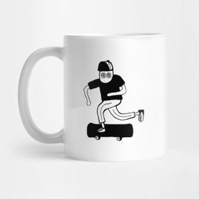 Pixxa Skater Dude Kupa Bardak
