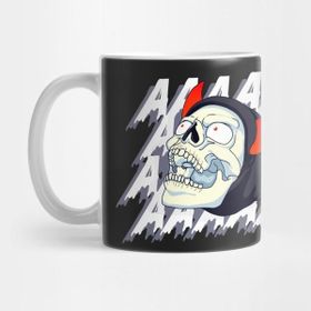 Pixxa Skeleton Ahhh Kupa Bardak