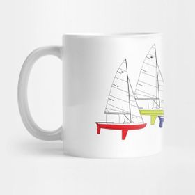 Pixxa Snipe One-Design Sailboats Racing Kupa Bardak
