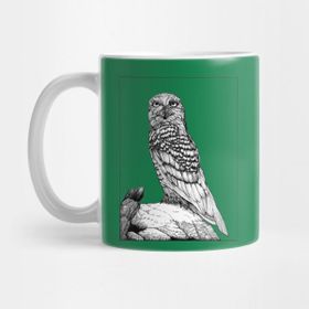Pixxa Snowy Owl Kupa Bardak