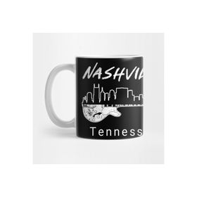 Pixxa Souvenir Nashville Tn Guitar Country Music Nashville Kupa Bardak