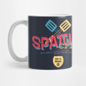 Pixxa Spatula City Kupa Bardak