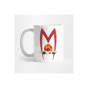 Pixxa Speed Racer Mach 5 Car Top Vintage Retro Distressed Kupa Bardak