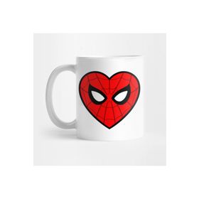 Pixxa Spiderman Heart Kupa Bardak