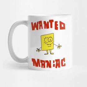 Pixxa Spongebob Squarepants Classic - Wanted Maniac Kupa Bardak