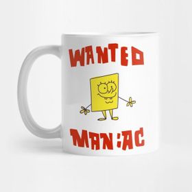Pixxa Spongebob Squarepants Classic - Wanted Maniac Kupa Bardak