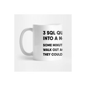 Pixxa Sql Şakası Programlama Kupa Bardak