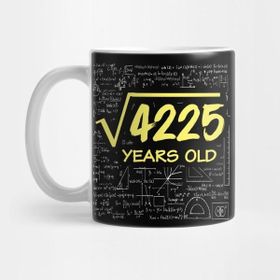 Pixxa Square Root Of 4225: 1955 65TH Birthday 65 Years Old Kupa Bardak