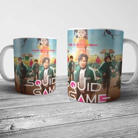 Pixxa Squid Game Ojing-eo Geim Kupa Bardak Model 3