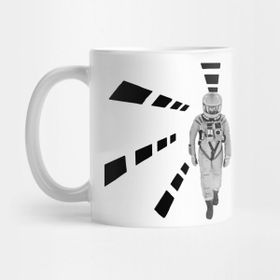 Pixxa Stanley Kubrick 2001 A Space Odissey Illustration Kupa Bardak
