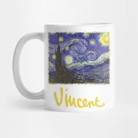 Pixxa Starry Night By Vincent Van Gogh Kupa Bardak