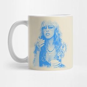 Pixxa Stevie Nicks Retro Young Mystic Fanart Kupa Bardak