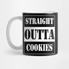 Pixxa Straight Outta Cookies Kupa Bardak