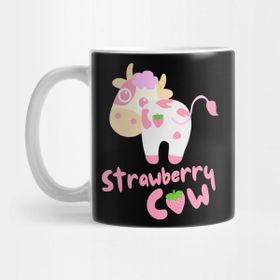 Pixxa Strawberry Cow Kupa Bardak