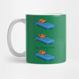 Pixxa Stuck İn Bed Lego Kupa Bardak