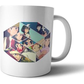 Pixxa Studio Ghibli Anime Model 16 Kupa Bardak