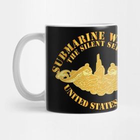 Pixxa Submarine Warfare Silent Service - Gold Badge Kupa Bardak