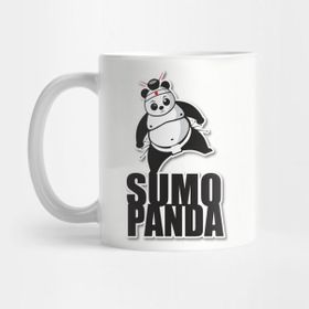 Pixxa Sumo Panda Kupa Bardak