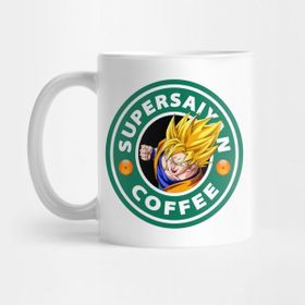 Pixxa Super Saiyan Coffee Dragon Ball Kupa Bardak