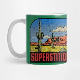 Pixxa Superstition Mountain Arizona Kupa Bardak