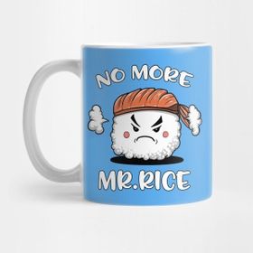 Pixxa Sushi No More Mr.rice Kupa Bardak