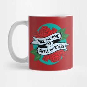 Pixxa Tae The Time To Smell The Roses Kupa Bardak