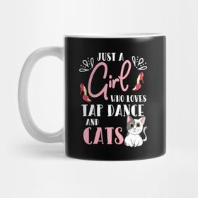 Pixxa Tap Dance And Cats Gift Kupa Bardak