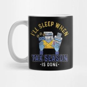 Pixxa Tax Season Funny Taxes Kupa