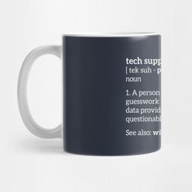 Pixxa Tech Support Teknik Destek Kelime Anlamı Kupa Bardak