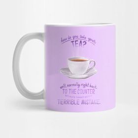 Pixxa Ted Lasso Hates Tea Kupa Bardak