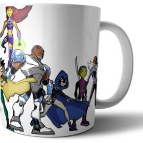 Pixxa Teen Titans Kupa Bardak